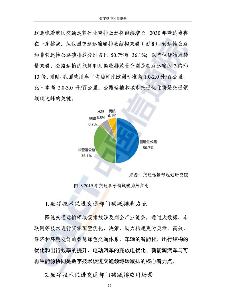 中国信通院：2021年数字碳中和白皮书