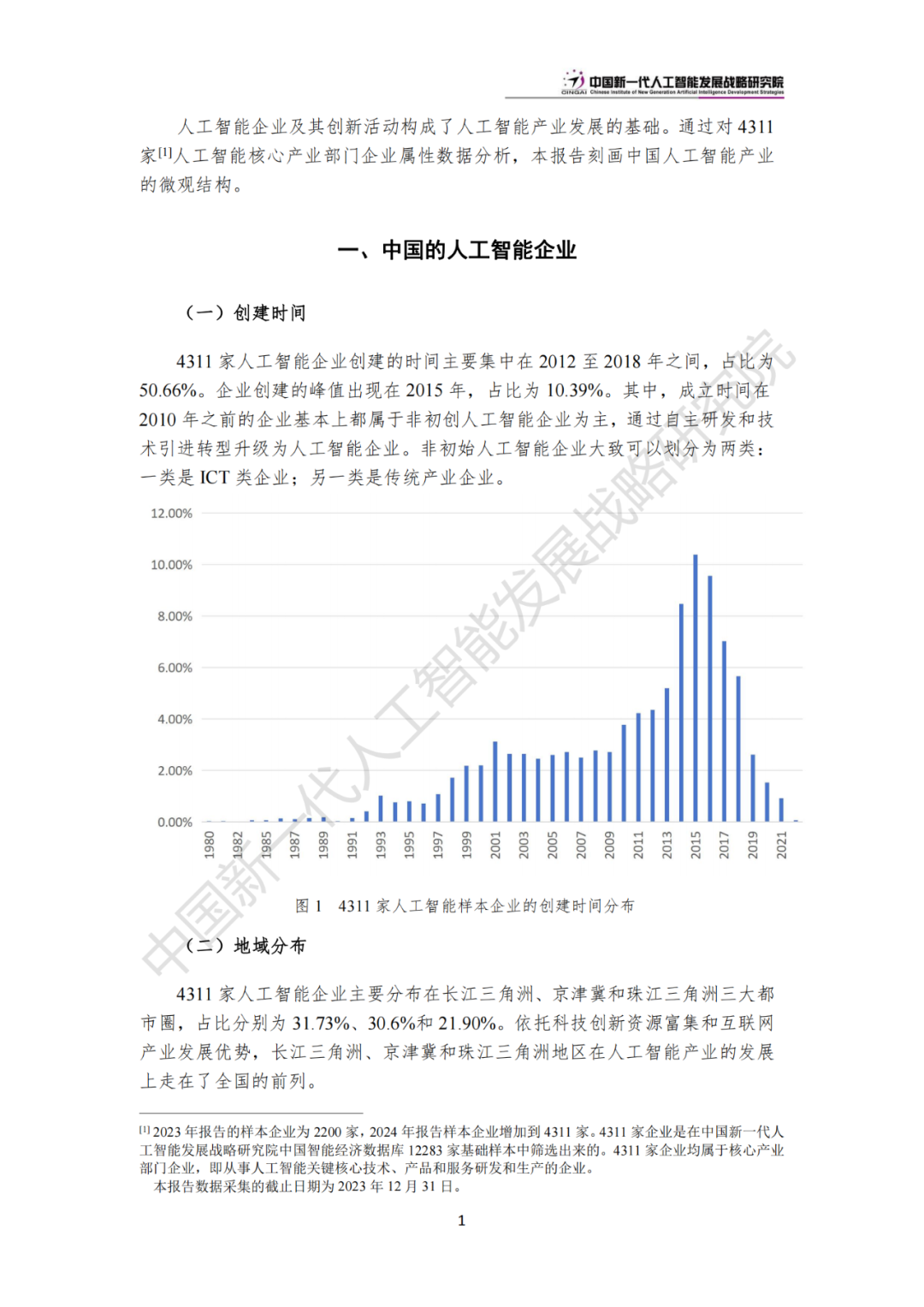 《中国新一代人工智能科技产业发展报告 2024》发布，附全文